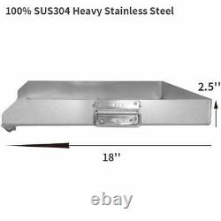 Stainless Steel Heavy Flat Top Griddle Grill for Home Single/Triple Burner Stove