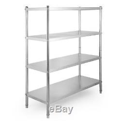 Stainless Steel Kitchen Shelf Shelving Rack Shelves Rack Restaurant 4-Tier