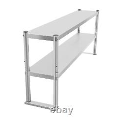 Stainless Steel Work Table 12 x60 Commercial Kitchen Equipment Food Prep Table