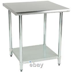 Stainless Steel Work Table 30 x30 Commercial Kitchen Equipment Food Prep Table