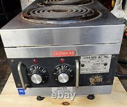 Star Mfg. Dual Electric Table Top Stove