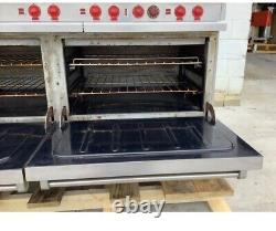 Stove 10 Burner 2 full size ovens Vulcan E60L-6 Electric 3ph 208/230v Tested