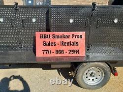 T Rex with Sink Roof BBQ Smoker Cooker Grill Trailer Mobile Food Truck Business
