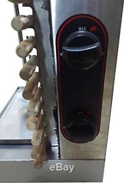 Tacos Al Pastor Gas Doner Kebab Machine Shawarma Grill Gyros Automatic Vertical