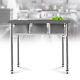 Three 3 Compartment Stainless Steel Commercial Kitchen Bar Sink