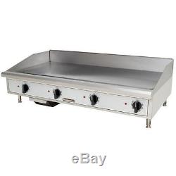 Toastmaster TMGE48 48 Countertop Electric Griddle Flat Top Grill