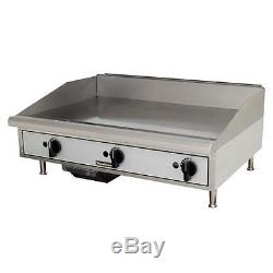 Toastmaster TMGM36 36 Countertop Gas Griddle Flat Top Grill