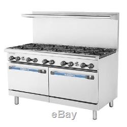 Turbo Air TAR-10 60 in Restaurant Range with 10 Burners & Standard Oven