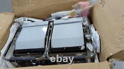 USED! Commercial Electric Dual Sandwich Maker Food Grill Press Griddle Panini