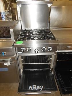 USED! US RANGE 24 RANGE With 4 BURNERS AND STD OVEN, NATURAL GAS