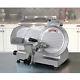 Used Commercial Electric Meat Slicer 10 Blade 240w 530 Rpm Deli Food Cutter