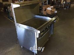 Used Southbend S48AC-3TL Gas Range, 48, 2 Burners, 36 Griddle