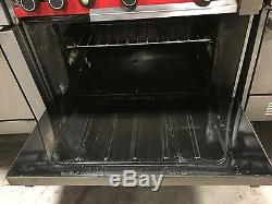 Used Vulcan 36 Range with 2 Burners, 24 Flat Top Griddle, and Standard Oven