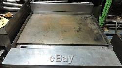 Used Wolf C36S-36G Commercial Griddle Top Gas Range With Standard Oven Base