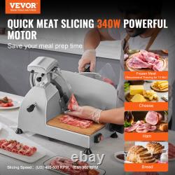 VEVOR Commercial 7.5/8/10/12 Electric Meat Slicer Blade Deli Food Cutter