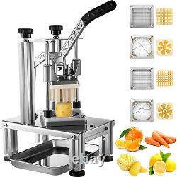 VEVOR Commercial Chopper Vegetable Dicer with 4 Blades Food Chopper Quick Assembly