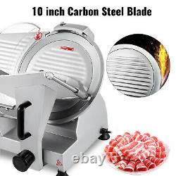 VEVOR Commercial Electric Meat Slicer 10 Food cutter 420W Frozen Deli slicer