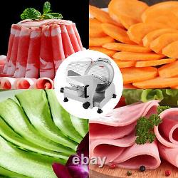 VEVOR Commercial Electric Meat Slicer 10 Food cutter 420W Frozen Deli slicer