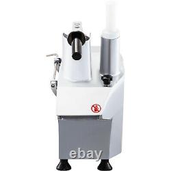 VEVOR Commercial Food Processor Vegetable Cheese Cutter with 6 Disks, CE Approved