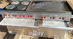 Vulcan E60xl-35 Commercial Restaurant Range 4 French Plates Electric