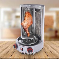 Vertical Gas Broiler Commercial Shawarma Machine Doner Kebab Gyro Grill Machine