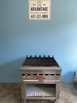 Vulcan 34'' Gas Charbroiler with Cabinet Base Preowned