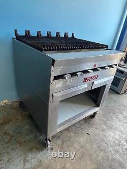 Vulcan 34'' Gas Charbroiler with Cabinet Base Preowned