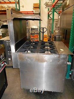 Vulcan 36C Commercial 6 Burner Range with Convection Oven