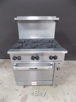 Vulcan 36S-6BN 6 Burner with Standard Oven Range Natural Gas FREE SHIPPING