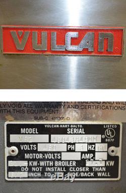 Vulcan VR2 Heavy-Duty Electric Hot Top Range Oven Standard 3-Burner Thermostat