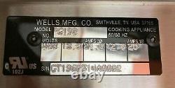 Wells PG-196-480V 34 Built-In Griddle Rangetop 1/2 Chrome Plate Drop-In NEW