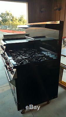 Wolf Commercial 6 burner, 60 in, NSF approved Stove