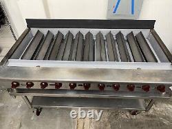 Wolf by vulcan ACB60 heavy duty 60 wide radiant broiler with custom stand