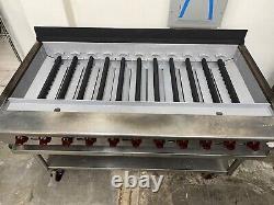 Wolf by vulcan ACB60 heavy duty 60 wide radiant broiler with custom stand