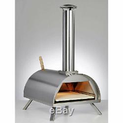 Wood Pellet Pizza Oven WPPO1 Portable Stainless Steel Wood Fired Pizza Oven