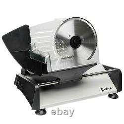 ZOKOP 7.5 Electric Meat Slicer Deli Commercial Food Cheese Ham Cutter Blade